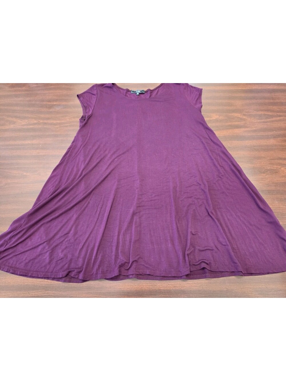 Vibe Sportswear XL Burgundy Sleeveless Tunic Top Oversized Soft Lagenlook